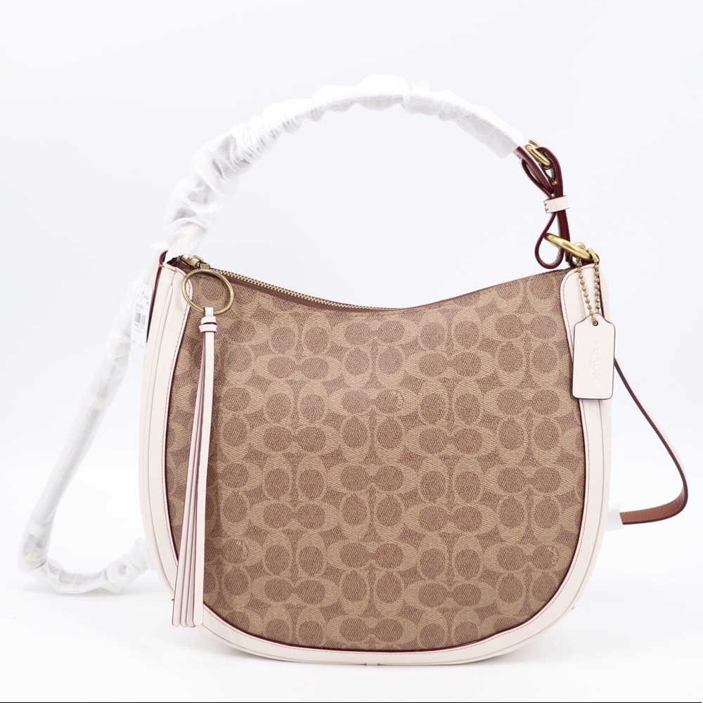 Coach Sutton Signature Shoulder Bag